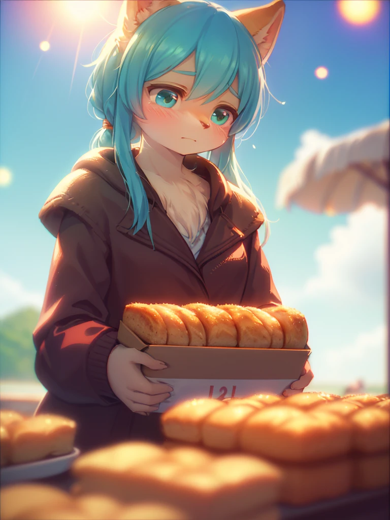 (Sumilux f1.4 50mm , low Latitude old color negative film , cross process , (bokeh), flare, chromatic aberration , soft focus, (Shallow focus) , soft glow , Maximum aperture, high Key , Transparent depiction , Tyndall) , A woman who sells her body to buy the day's bread , Miserable face