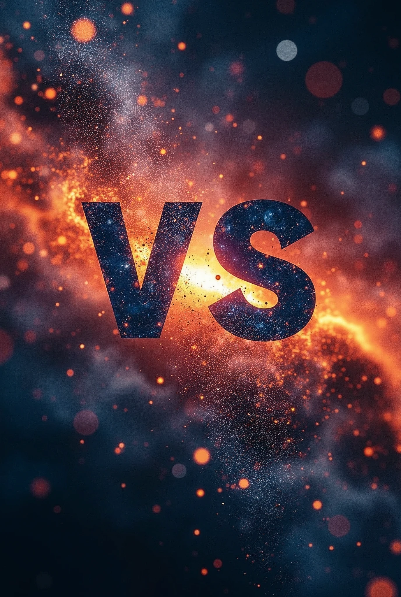 Letter Poster, /(FLUX VS Infinity/) Character, Aesthetically pleasing contrasts are layered on the background, The dawn of a new era of image generation, In the image (text:FLUXVSInfinity) The word, 