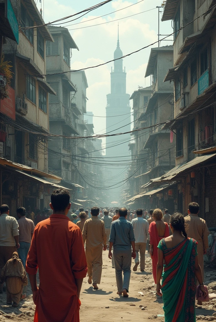 Chittagong city where some people are dirty