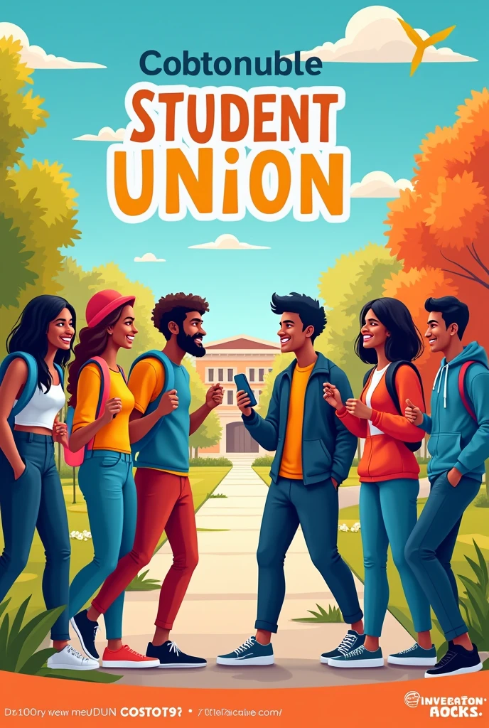 Make a student union poster