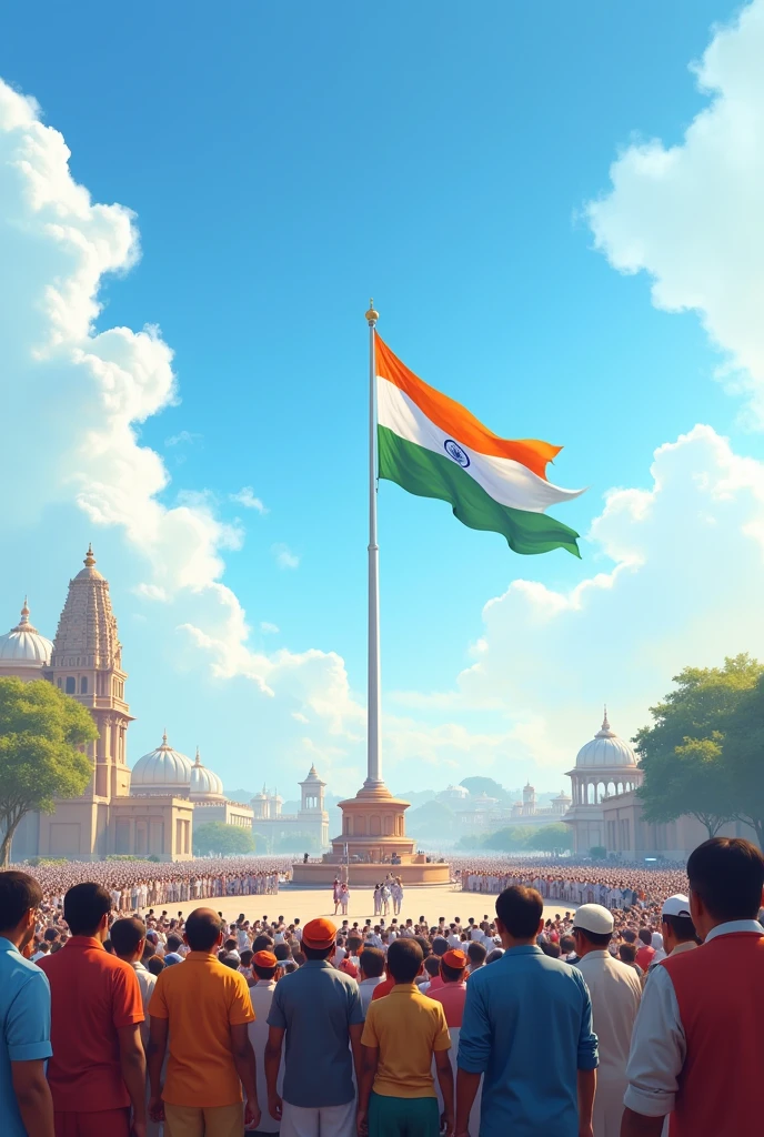India flag hoisting