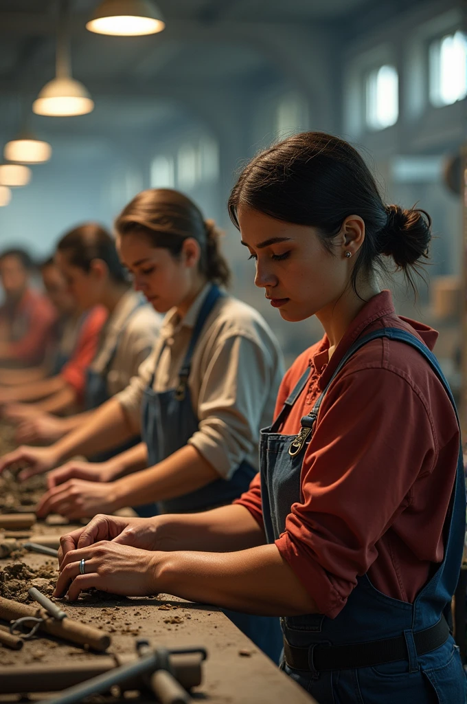 An image,with women working