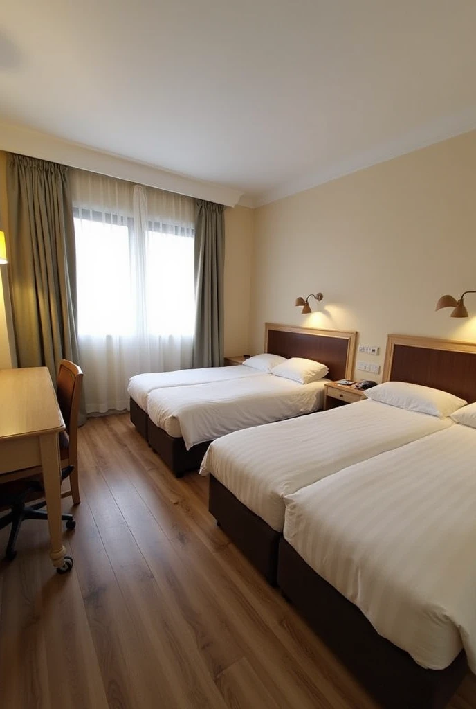 Hotel with 40 medium rooms