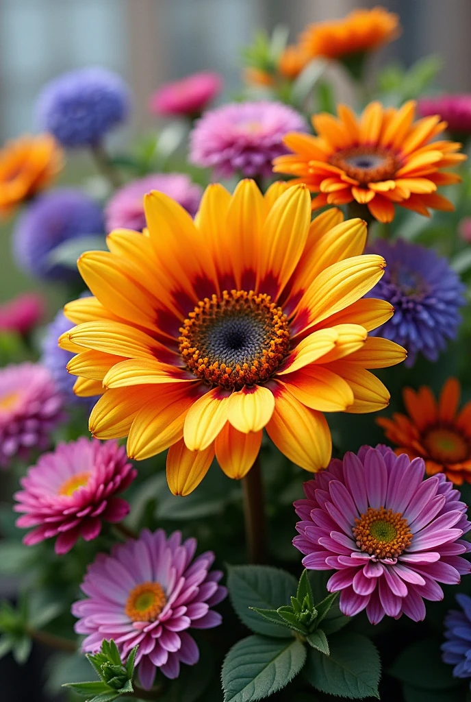 Colorful flowers