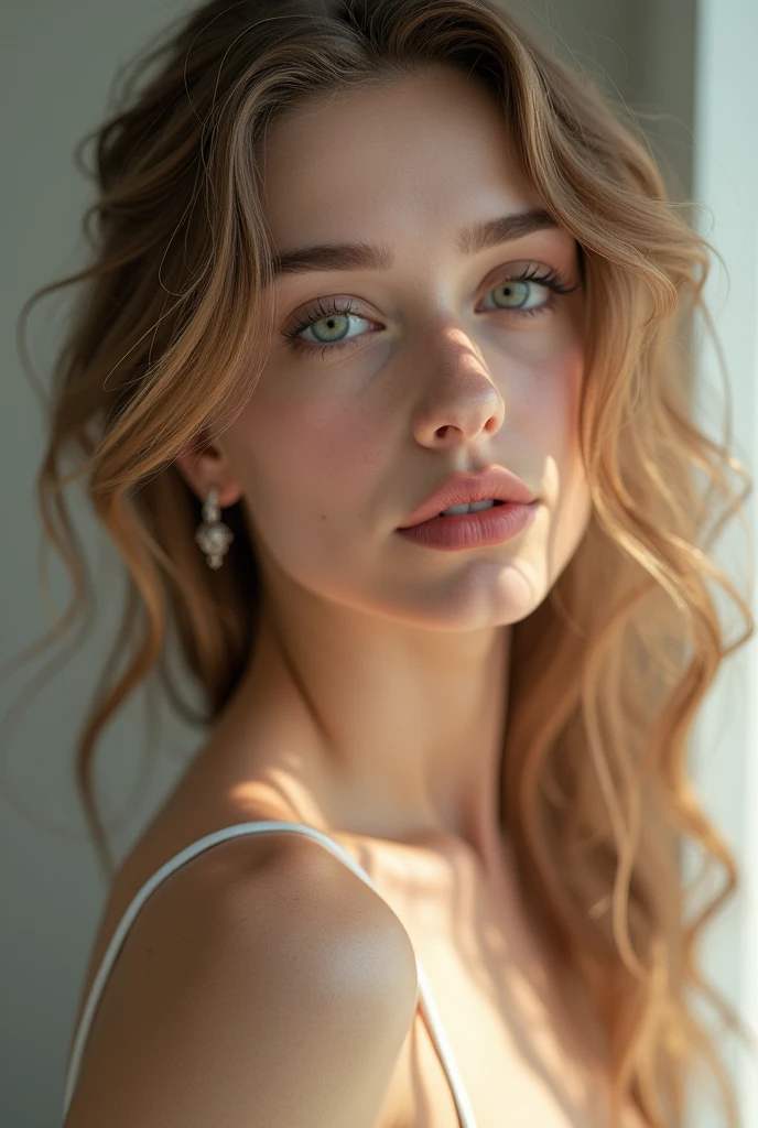(((Ultrarealistic))) photoshot, ​masterpiece, top quality, (pale skin), (ultra-detailed face and eyes:1.1), 1 girl, adult, plunging neckline, (Eye make up, mask) , ((large detailed lips)), ((rosa welliges Hair)), ((Chyolka)) , ((natural breasts)). ((to pose)), photoshot-Shooting, studio ((Contour light)), (The play of light and shadow), depth of field, bokeh, (Special attention to skin details: 1.2), (Light atmosphere of the frame, pastel colors, Colors black), ((portrait, close to the camera)) , ultra detailed, 