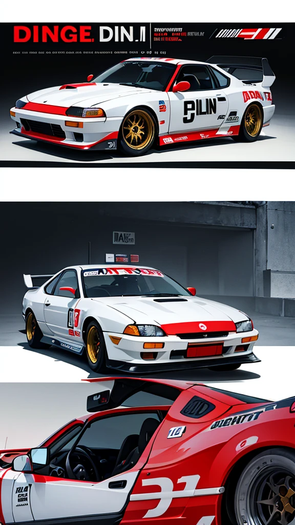 Initial D Typography Poster