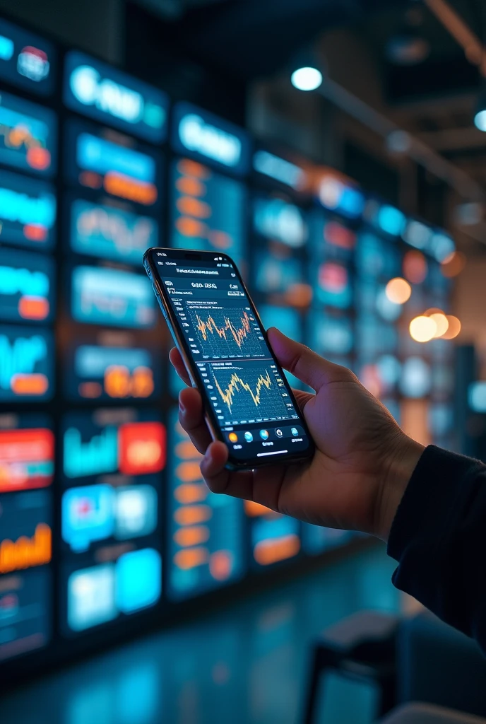 stock market and online stores