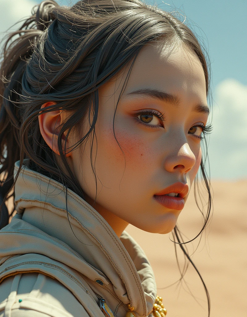 Giant worms (Shai-Hulud) in the desert. Raiden and Dayu-Uonome Mark, Nicoletta Ceccoli's Cinematic Character Render, Head to Shoulder Portrait, Super Detail, Art by James Jin and Sachin Teng, cgsociety, Beautiful Face, Expressive Look, Intricate"", Oil Painting, Heavy Brush Strokes, Golden Ratio, fake details, enshin impact style James Gillard Greg Rutkowski Chiho Aoshima Jeremy Mann, Junji Ito, Robert Oxley, Ismail Injeoglu, Kaluta, Richard Anderson, oil splash, paint strokes, ink drops, paint splatter, masterpiece, 8k resolution, artstation trends, horror, frightening, highly detailed intricate, black lines, Sharp Focus" Kincaid, Jeffroy Thorens, Simon Stalenhag, Centered, Epic Scale, High Detail, Maximal Photorealistic Clear World, Process Colors Cinematic Light 16k Real 3d", Unreal Engine, Greg Rutkowski, Loisch, Rads, Biple, Makoto Shinkai and Lois Van Baarle, Ilya Kuvshinov, Rossdros, Tom Bagshaw, Alphonse Mucha, global illumination, detailed and complex environments, ultra HD, realistic, vibrant colors, high detail, UHD drawing, pen and ink, perfect composition, beautifully detailed complex insanely detailed octane render, 8k art photography, photorealistic concept art, soft natural 3D cinematic perfect light, trending on artstation, sharp focus, studio photo, intricate details, highly detailed, by greg rutkowski