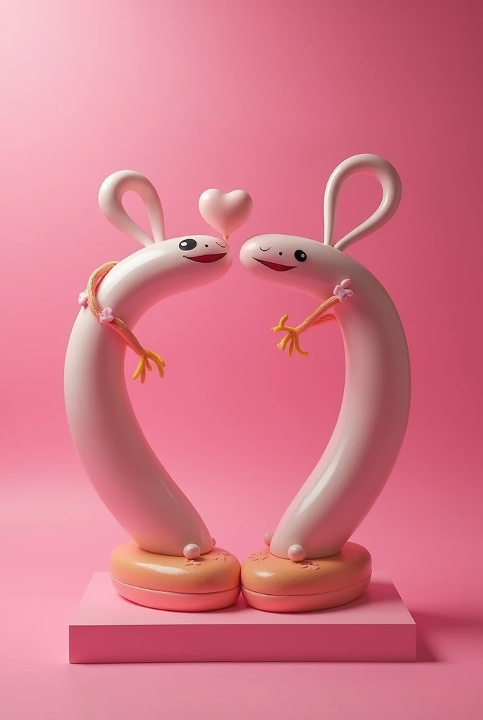 Create a background that highlights the pink subject