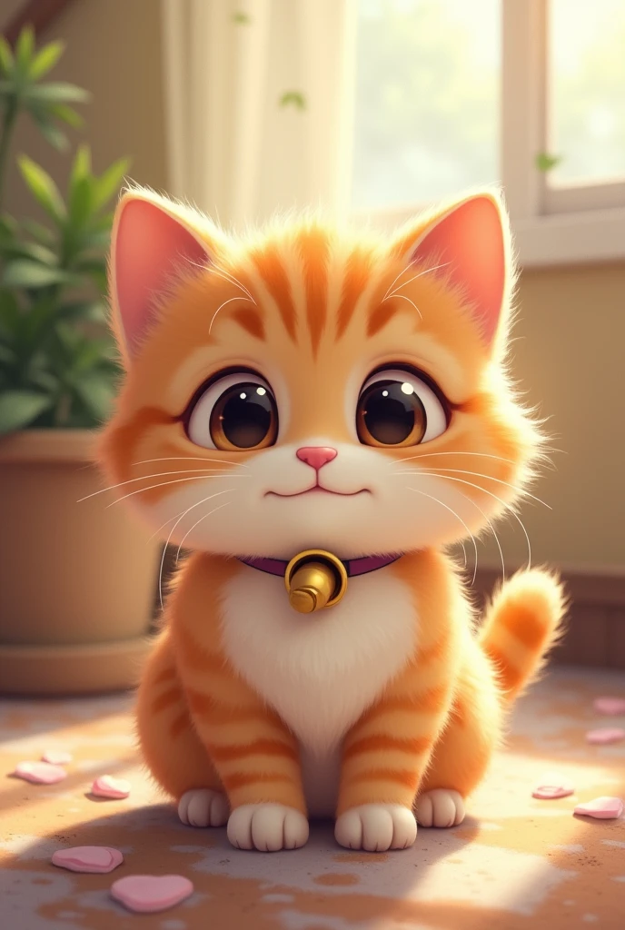 Create a cute cat