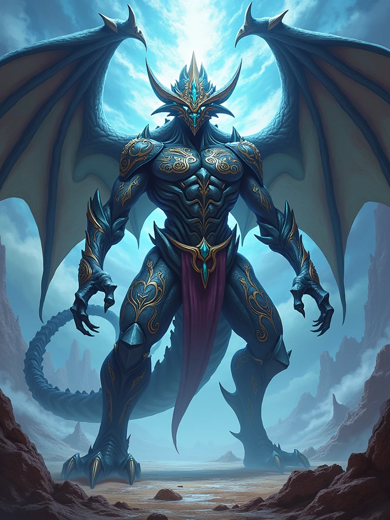 femele,demon king,magic dragon,wings,arrogant