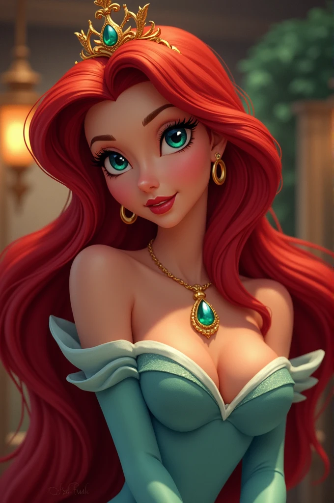 ((best quality)), ((masterpiece)), (detailed), perfect face, aurore, belle, Cendrillon, Ariel, jasmine, Disney, dans un bar tiki