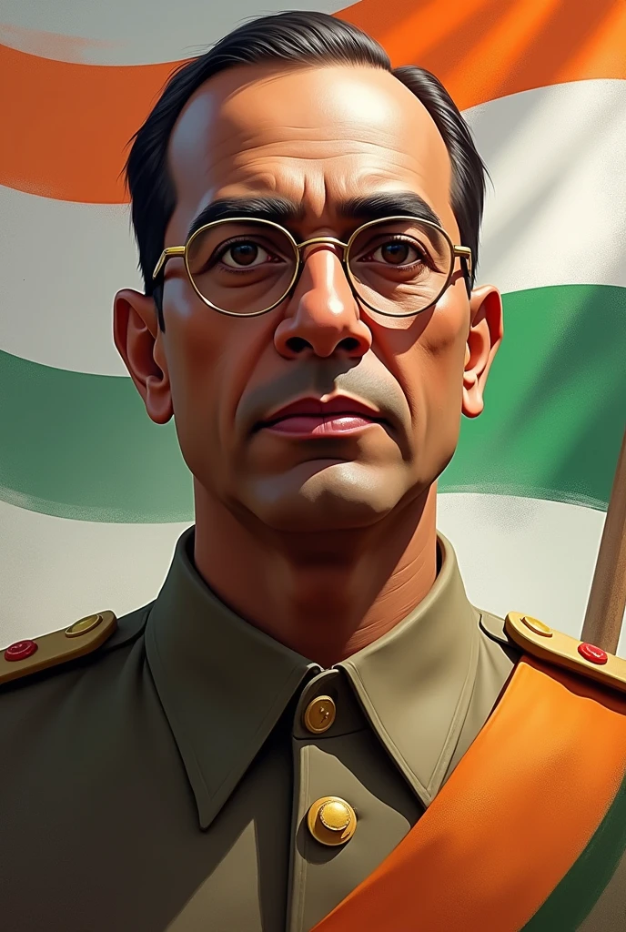 Indian freedom fighter subhas Chandra Bose