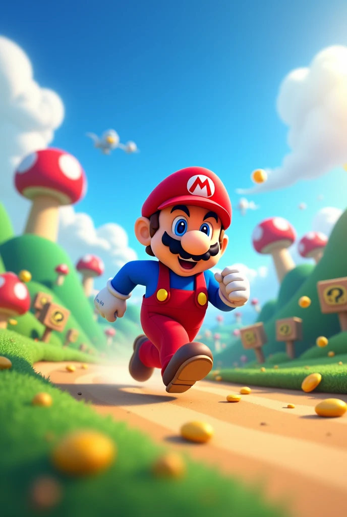 Super Mario running video