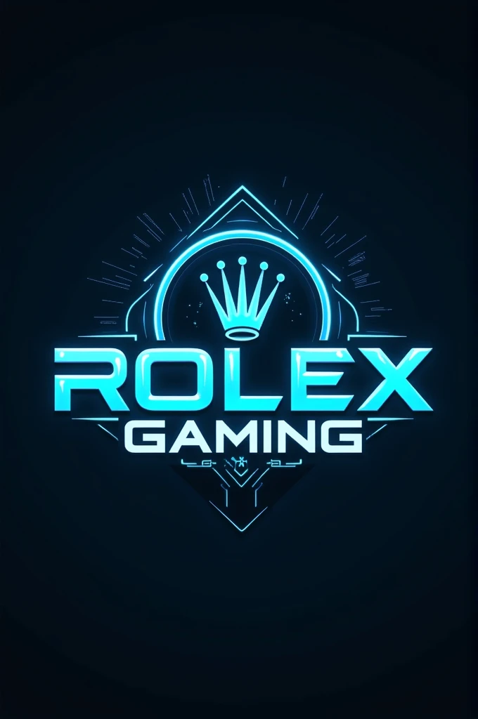 This is a gaming logo that features the name "ROLEX GAMING" in a futuristic font and a neon blue color. The logo also has a stylized South Indian Actor Suriya. The logo is designed to be attractive and eye-catching, and to appeal to gaming enthusiasts and YouTube viewers. I hope you like it.