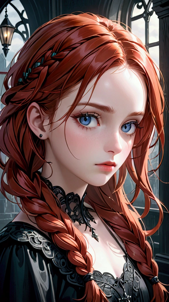 Real life adaption of this character, beauty face,looking to viewer,realistic same brown hair ,realistic jungle with many grass background, hyper realistic, realistic light, realistic shadow, realism,(photorealistic:1.2), (realistic same outfit ),big breast,