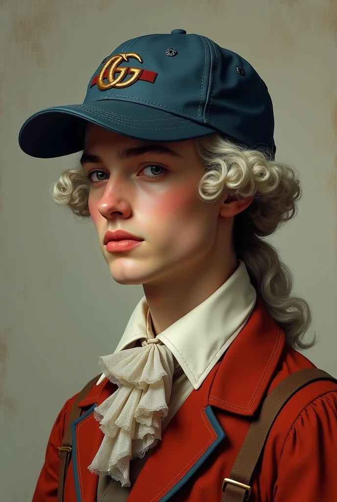 mozart with guccicap and in alt (he must look like mozart)