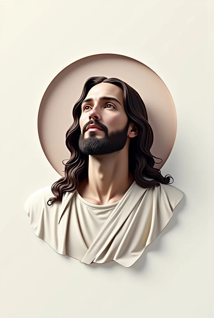 Bing make me a jesus logo that is unique and different and named MA cosmatic