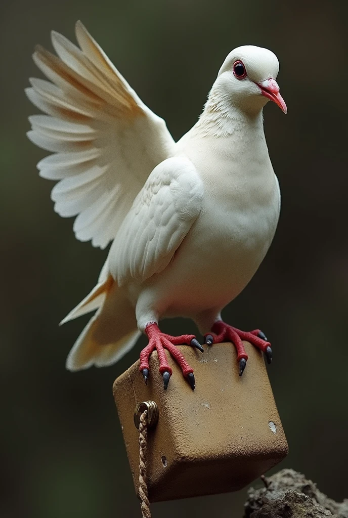 a power bank the size and shape of a flash drive that looks ancient and has cravings of a dove