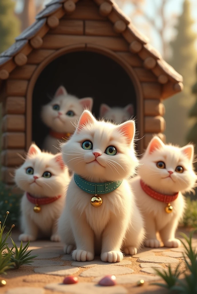 Niceee
Add cat collars, cat bells and persian cats in it
Whiskers paws..cat house