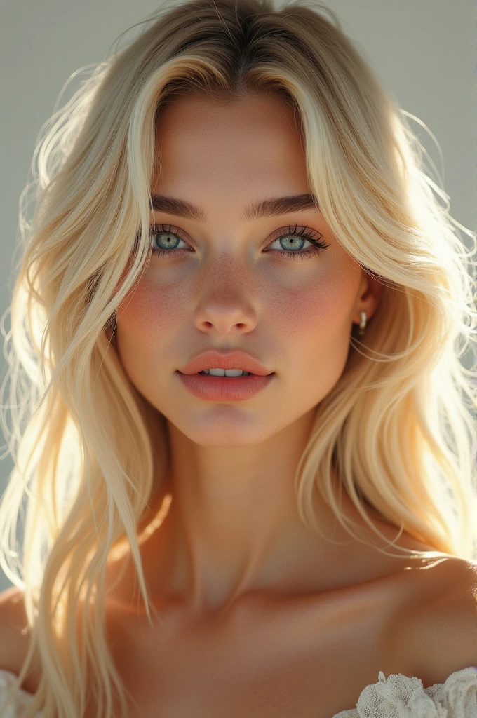 blonde woman