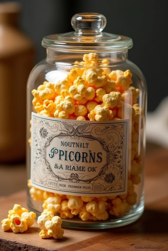 Gourmet Popcorn Souvenir Name