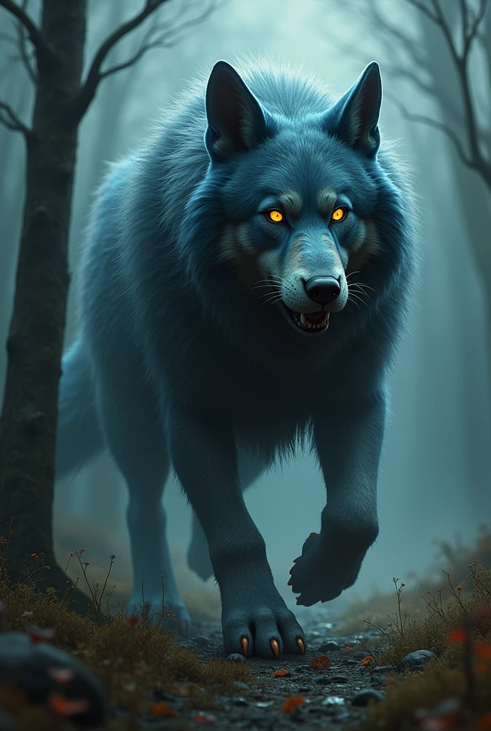 Skin Walker chien mascotte