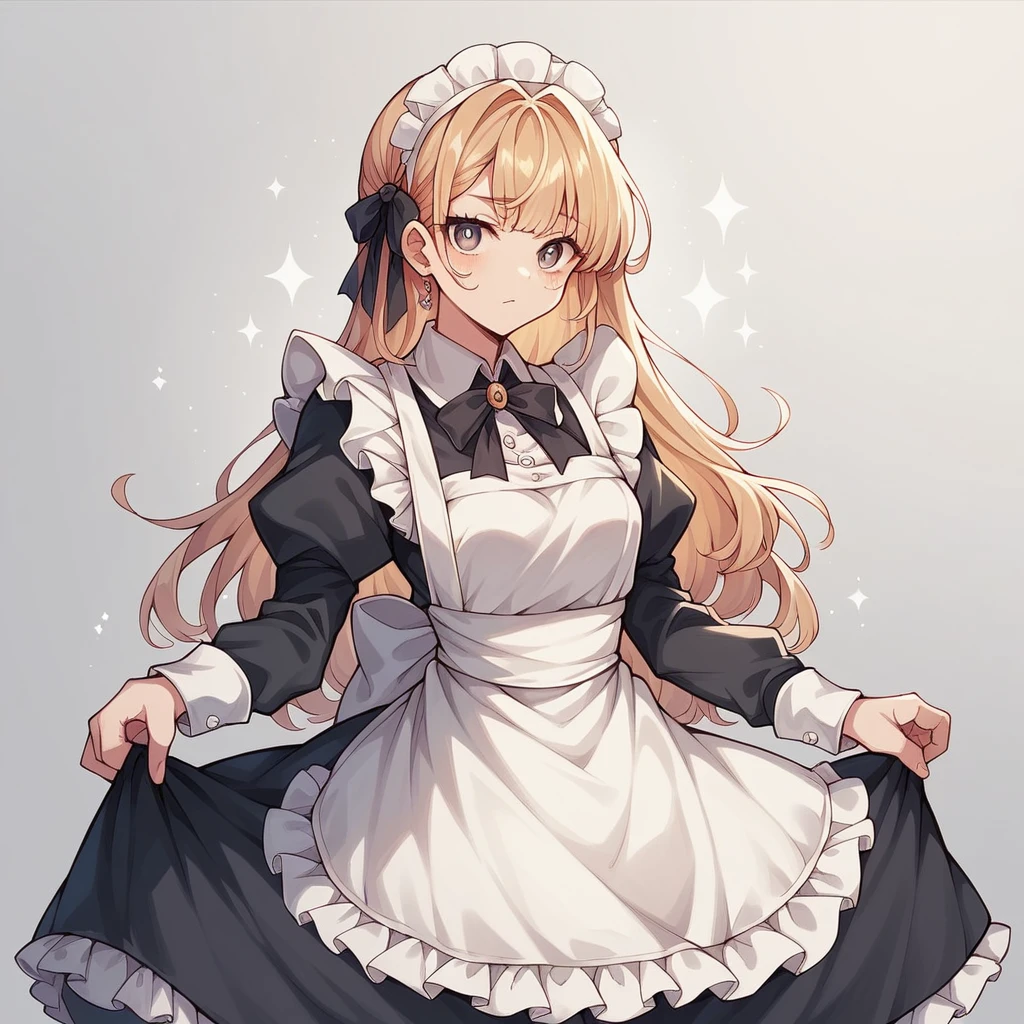 score_9, score_8_superior, score_7_superior (score_9:0.9),score_8_superior,score_7_superior,Anime Style,evaluation_Safety,(PDXL),Maid's Headdress,lira,Maid clothes,One girl,alone,View your viewers,Elf Ears,Medium chest,Black Hair,robot,