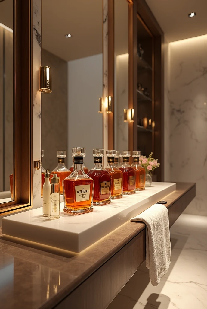 Bathroom liquor