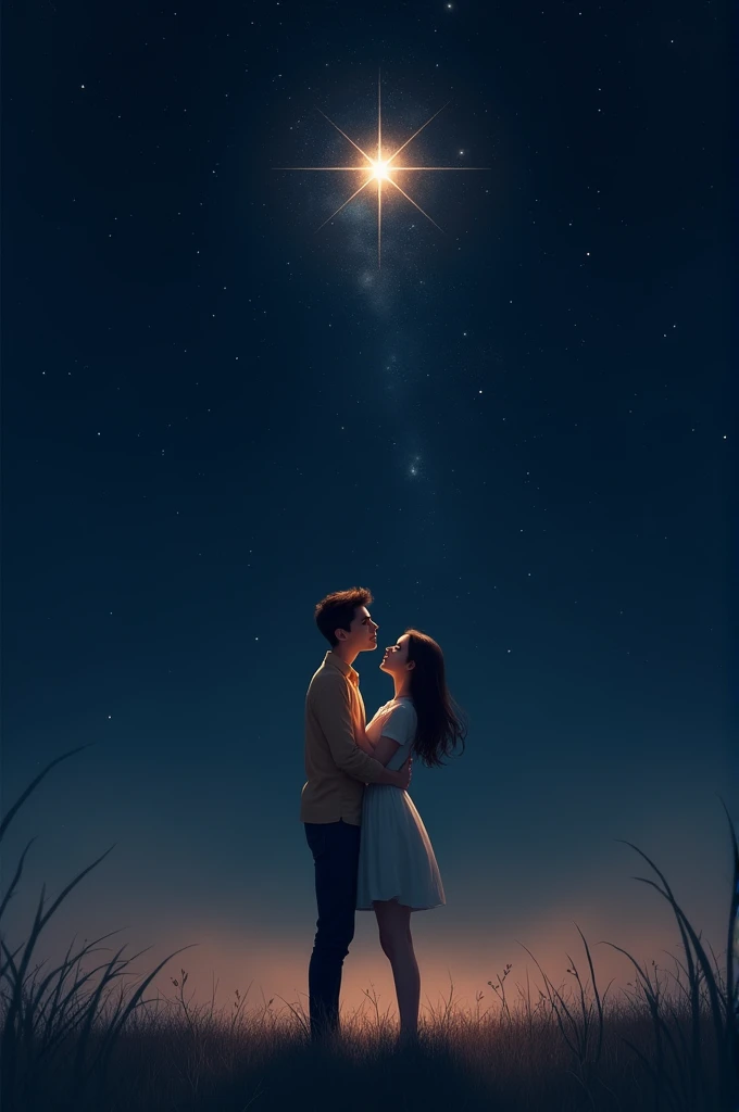 Star between two lovers