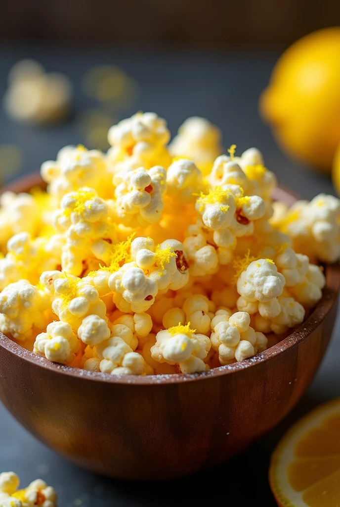 Gourmet Lemon Popcorn