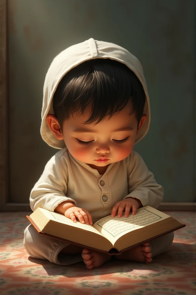 ছোট বাচ্চা কুরআন পড়ছে