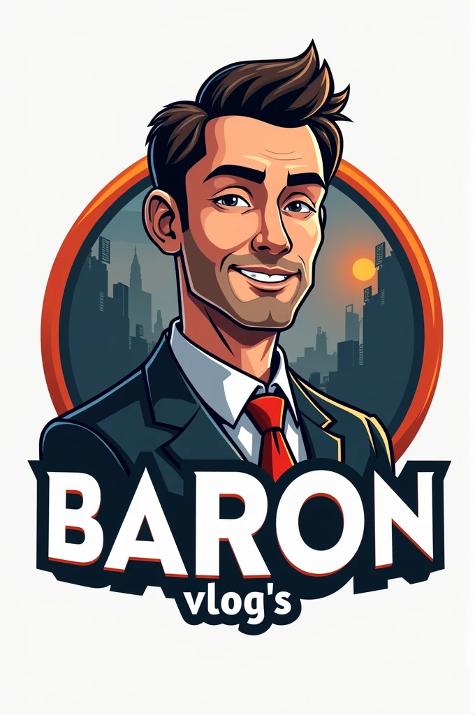 Make a vloging logo about this topic BARON vlog's