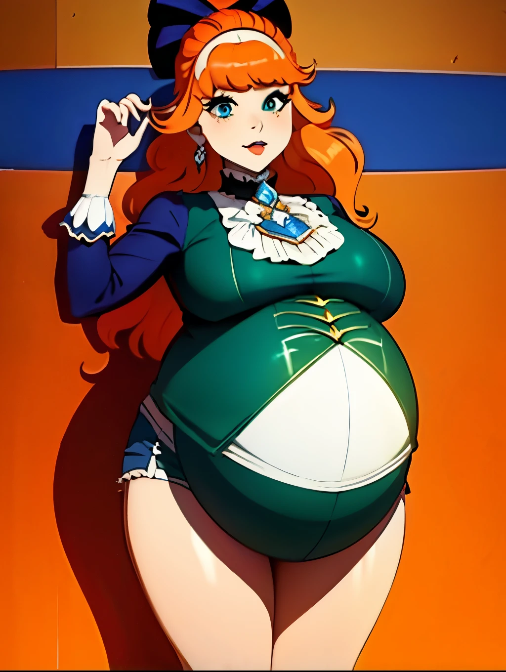 Old orange hair,Big Baby Bump pregnant , Big , nipple, cum,16 years girl, Big pregnant Belly, Big Pregnant girl, Largest Belly of Pregnant, Huge Pregnancy Belly, blue eyes, huge 9 months Pregnancy Belly, Guinevere from Mobile Legends Bang Bang, green eyes 