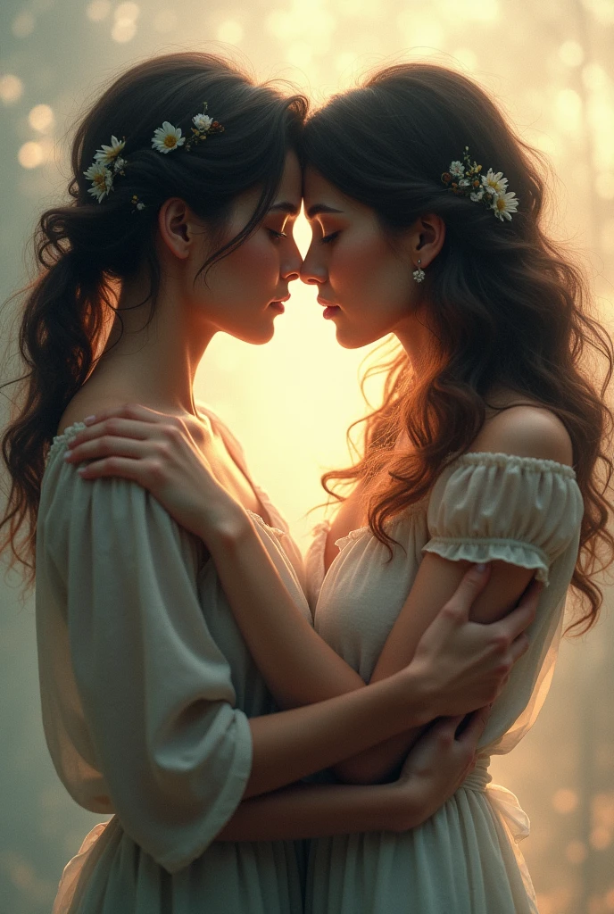 Cover for a lesbian book
