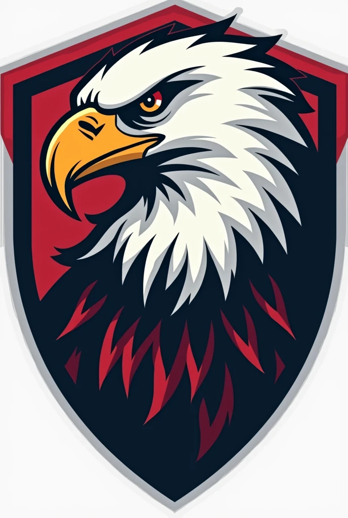 Create a 9th interclass logo that has an eagle as an image