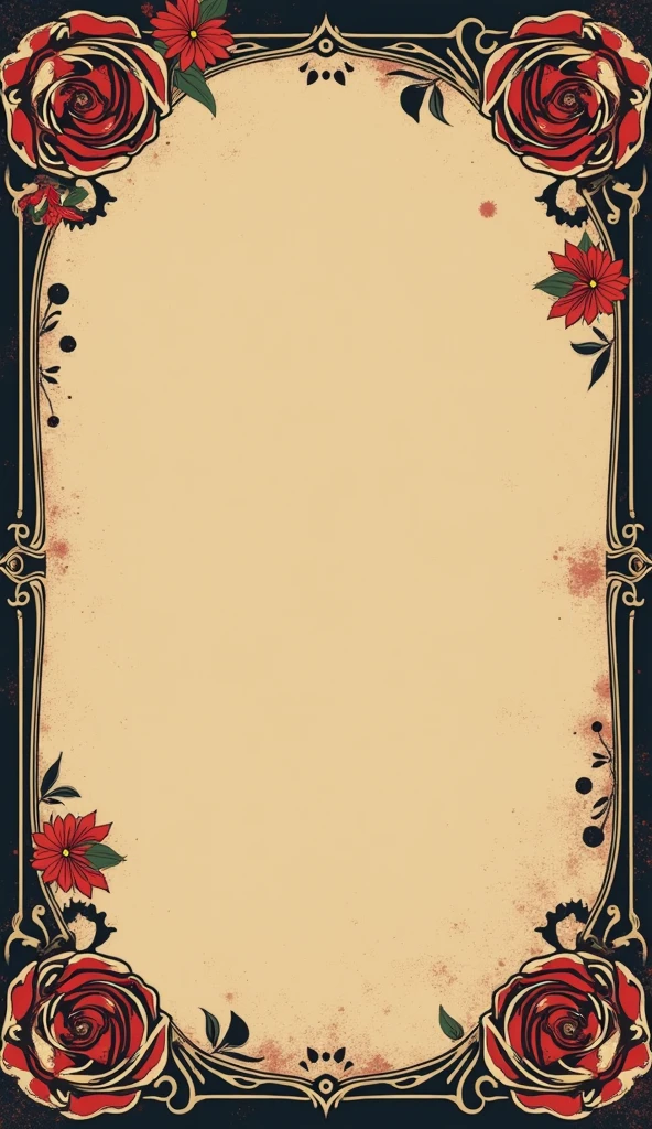 Edgy Vintage vector background with grunge elements
