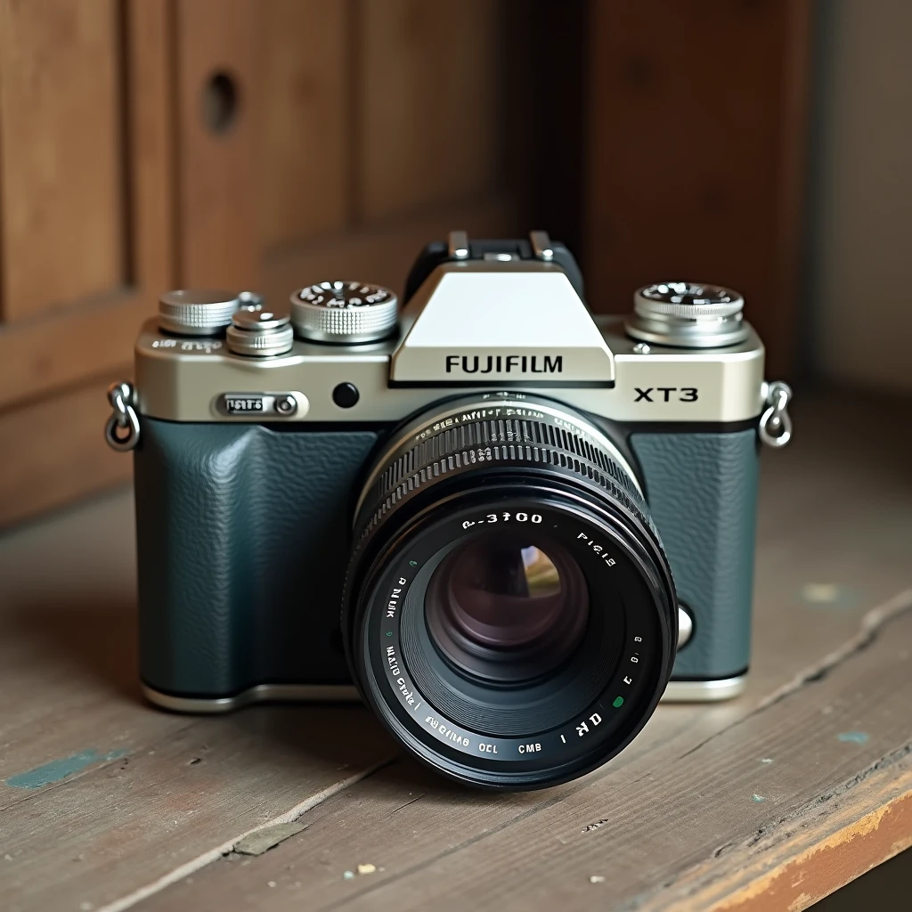 Fujifilm xt3 custom paint with vintage color 