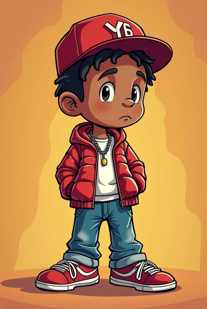 Hip hop boy cartoon