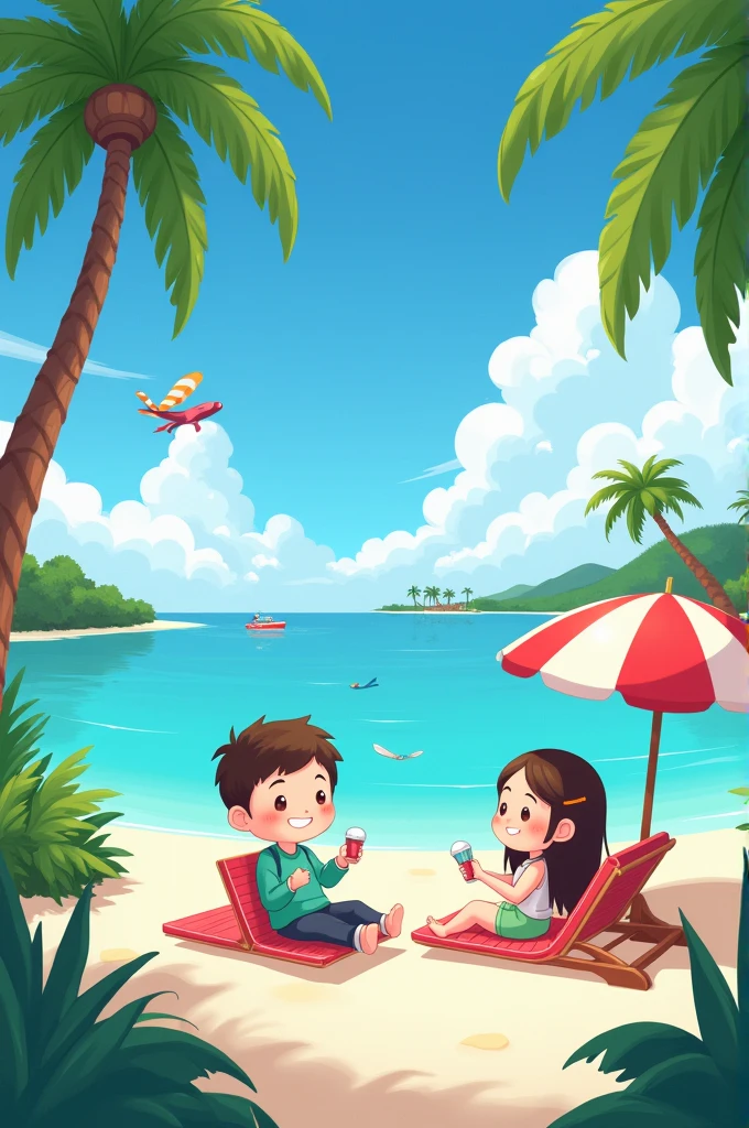 Cute and beautiful images on topic my dream vacation