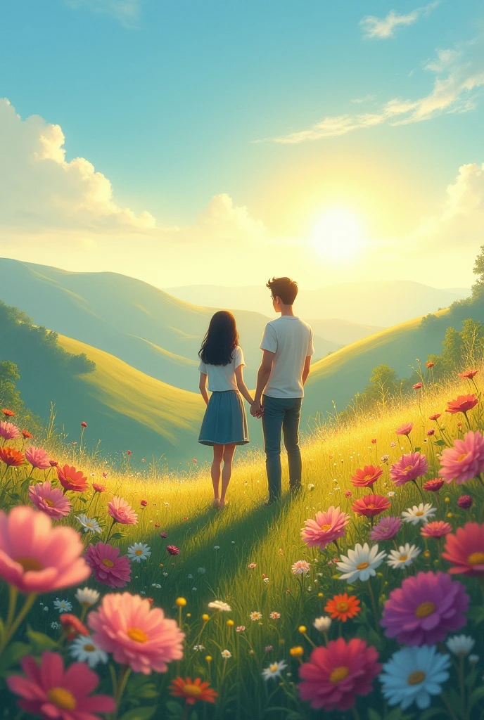 If I could meet you again on that flower-blooming hill