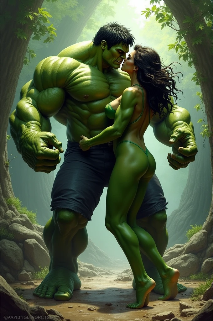 Hulk having sex with shehulk