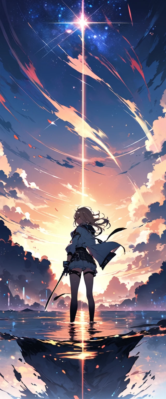 There's a beautiful woman standing on the railroad tracks, Labeled, Landscape painting, Anime Background Art, Loepfert, Detailed Landscape – Width 672, Landscape paintingの詳細, Loepfert style, beautiful Anime scenery, Created by Anime Painter Studio, Background artwork, Anime countryside landscape, Beautiful Art UHD 4K, Anime Art Wallpapers 8K, Anime scenery