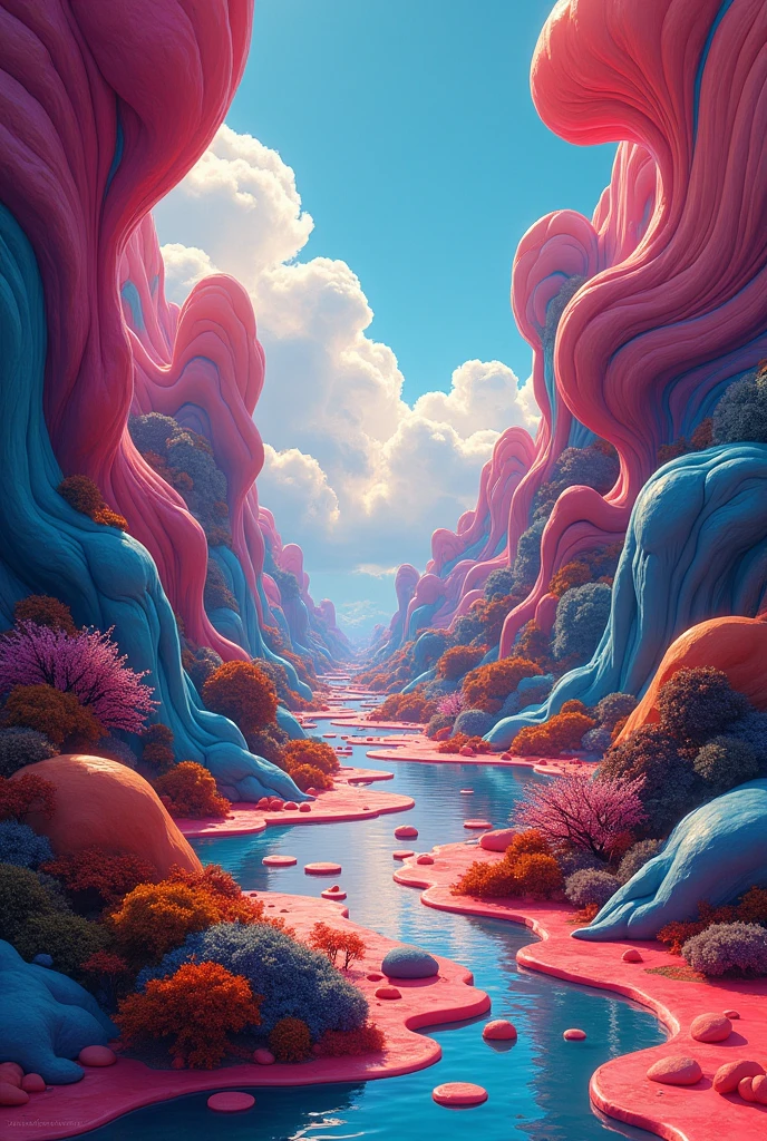 the background is random without people