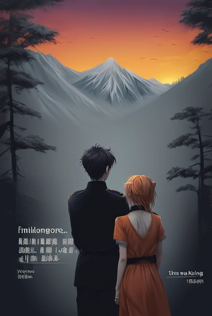 背景颜色与Atmosphere
背景颜色:Consider using warm tones,Like soft gold、Light orange or sunset orange-red,来传达一种温暖而充满希望的Atmosphere。Also consider darker blue or purple,Create a sense of mystery and contemplation。
Atmosphere:The background can be a mountain forest、Small town、Or simple abstract patterns,A little hazy,In line with the suspense and redemption of the story。
Character image of male and female protagonists:The cover can show the male and female protagonists' half-body or back view,The male protagonist is wearing military uniform or casual clothes,Showing his resolute and restrained temperament;The heroine can wear a simple dress or a teacher,Reflecting her gentleness and firmness。两人的形象应传达出一种情感纠葛的Atmosphere,But avoid being too direct,Through the side face、Back view or silhouette。
Expressions and gestures:Two people can stand back to back,Or face to face but without eye contact,Showing a close yet distant,This echoes the emotional development in the novel.。
Title字体:Title《After I was reborn,Rescue the King of Soldiers in the Mountains》Should be in large, clear font,Choose a font with a slightly calligraphy feel or a modern, minimalist font.,Can enhance visual impact。The font color should contrast with the background.,Avoid confusion with background color。
Subtitle or author name:可以使用较小的字体放在Title下方或封面底部,字体风格应与Title一致,But the color could be a little softer。
Simple and meaningful:Keep the cover simple,But be meaningful,Avoid too many patterns and decorative elements。The overall style should adapt to the needs of readers of Tomato Novels,Emotional、Inspirational、Suspense element。