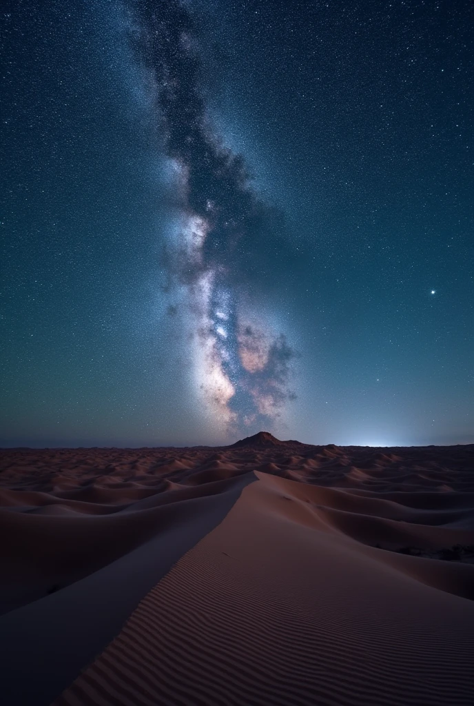 Endless Desert night milky way