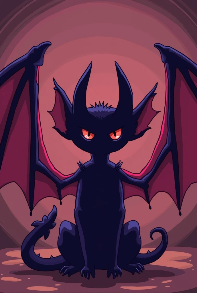 M=G　Mythological creatures　cute　Large bat-like wings　There is a small antenna on the head　Purple red　大きなハサM　bright　Erotic　Eroticい　Climax