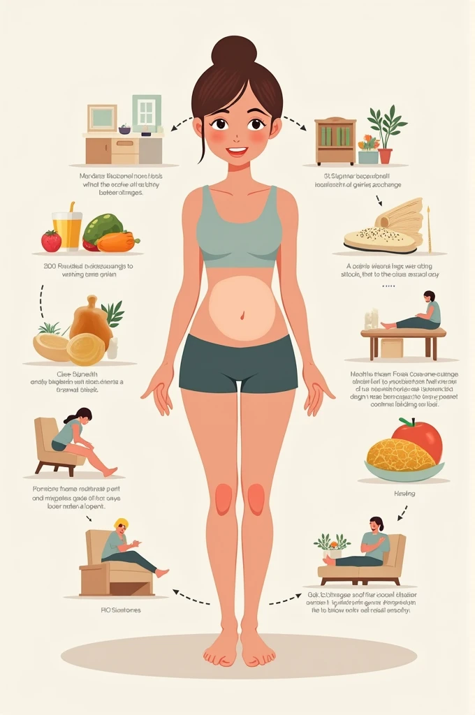 How to shrink a bloated stomach
