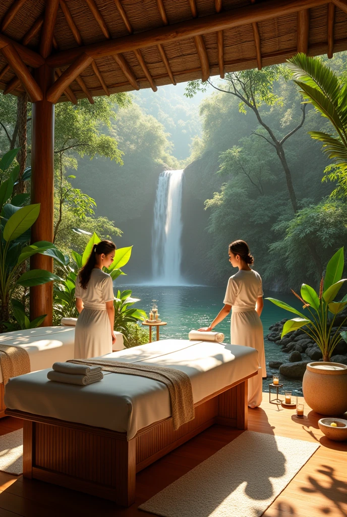 Massage spa nature exotique 4k
