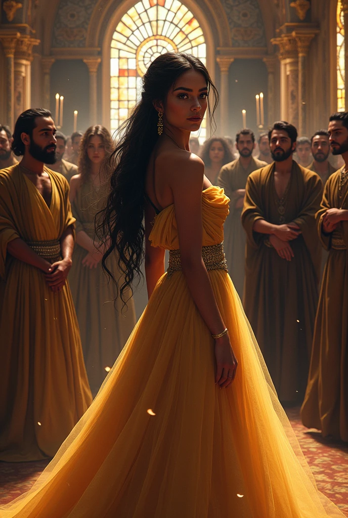 King Jahi had already begun discussions with neighboring kingdoms to find a suitable royal match for his daughter. Fearing her father’s disapproval, Amina decided to reveal her true identity to
